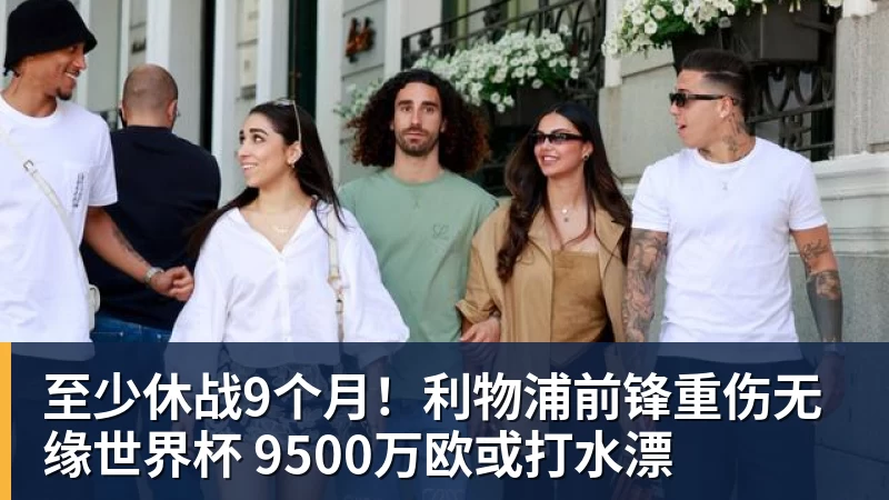 至少休战9个月！利物浦前锋重伤无缘世界杯 9500万欧或打水漂